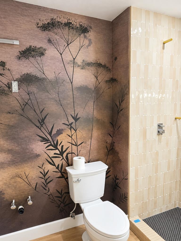 Mural in a Bathroom in North Ranch