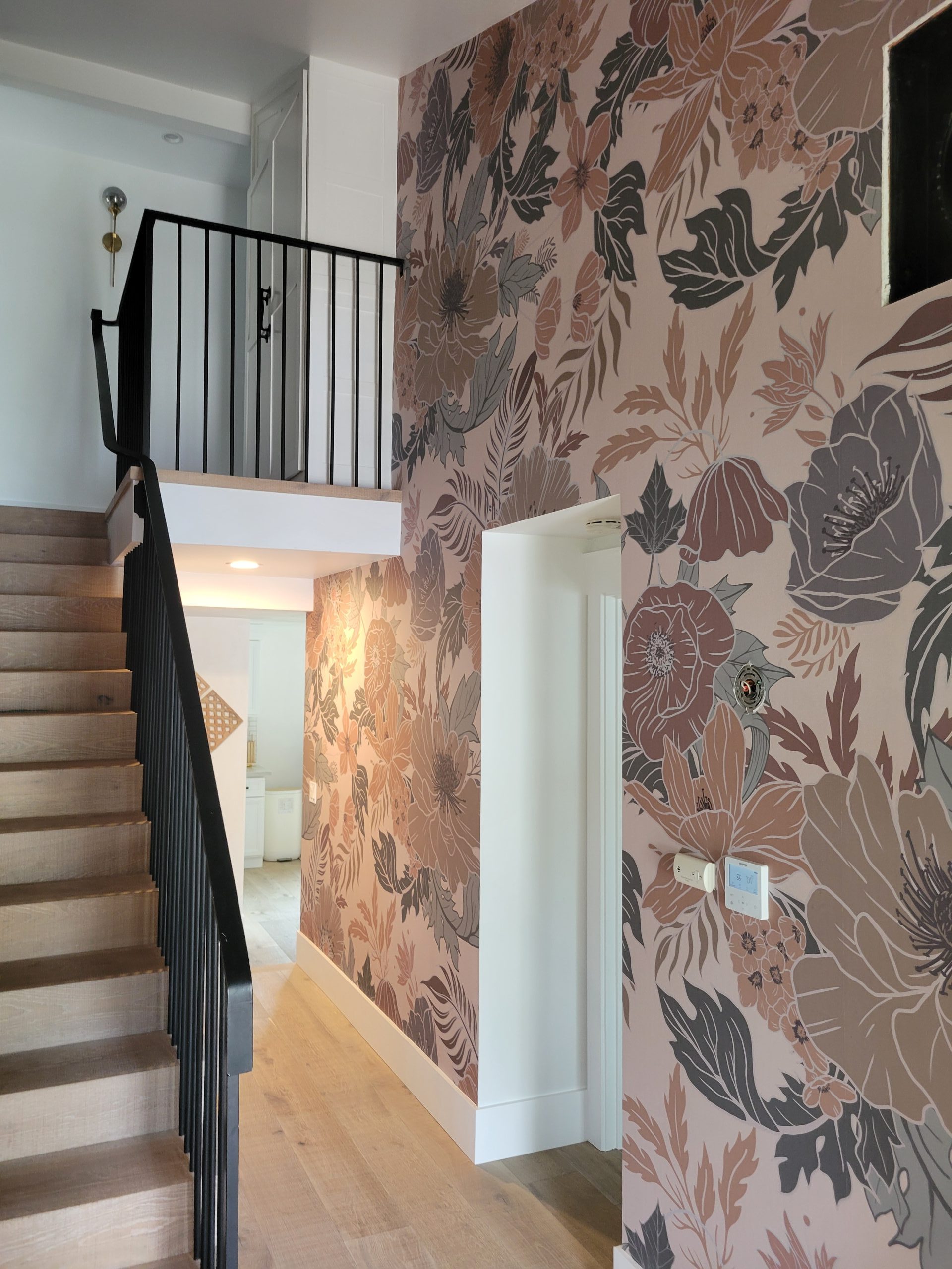 Mural installation – Thousand Oaks home