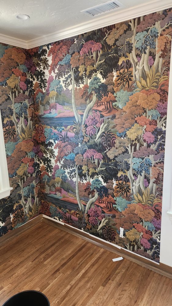 Wallpaper sales and installation – bedroom